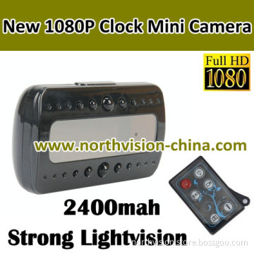 10 IR LED Super Night Vision Motion Detection 1080P Full HD Clock Camera